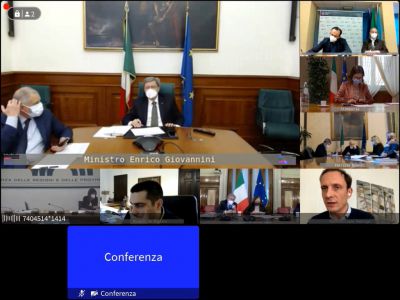 Covid-19: Incontro Governo - Regioni 20.04.2021